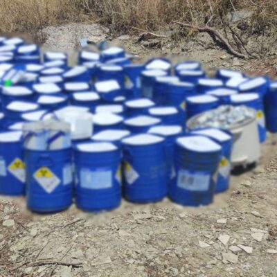 Θεσσαλονίκη: Έριχναν απόβλητα από συσκευασίες για σπινθηρογραφήματα σε υπαίθριο χώρο στο Φίλυρο