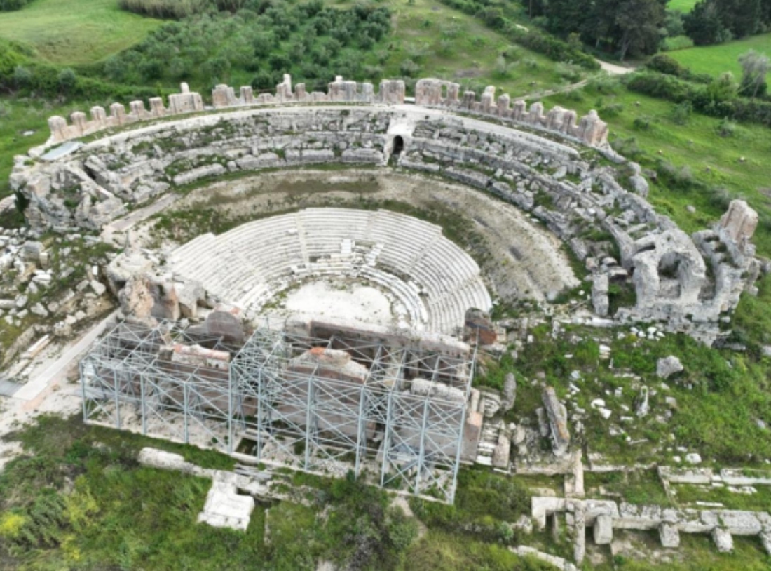 Ήπειρος: Αποκαθίσταται το κάτω κοίλο του Μεγάλου Θεάτρου της Αρχαίας Νικόπολης