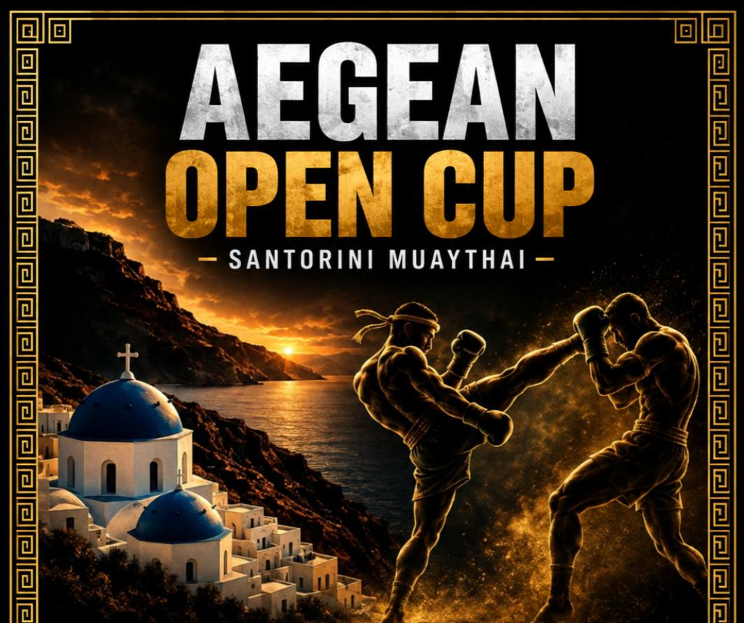 Κύπελλο Αιγαίου Muaythai: Στις 26/09 στη Σαντορίνη